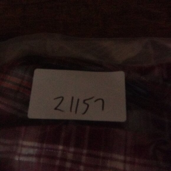 Harley-Davidson Red and Black Plaid Button Down Shirt - Picture 11 of 11